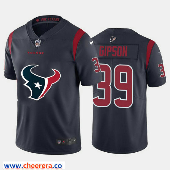 Nike Tashaun Gipson Houston Texans navy Color Rush jersey