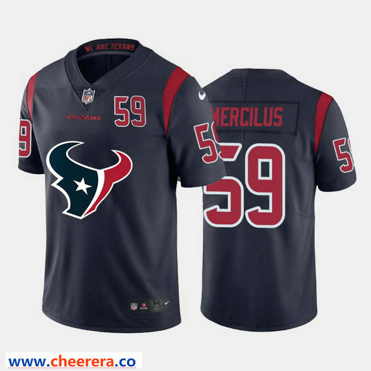Nike Whitney Mercilus Houston Texans navy Color Rush jersey