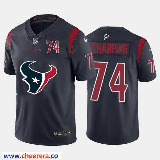 Nike Max Scharping Houston Texans navy Color Rush jersey