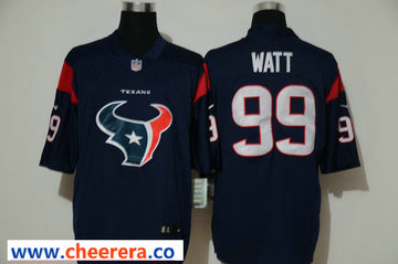 Nike J.J. Watt Houston Texans navy Vapor jersey