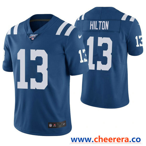 Nike T.Y. Hilton Indianapolis Colts blue Vapor jersey