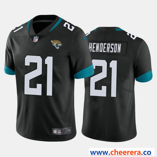 Nike C.J. Henderson Jacksonville Jaguars black Vapor jersey