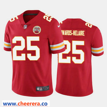 Nike Clyde Edwards-Helaire Kansas City Chiefs red Vapor jersey