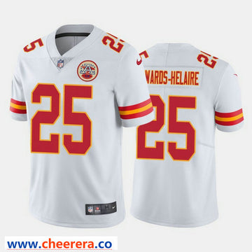 Nike Clyde Edwards-Helaire Kansas City Chiefs white Vapor jersey