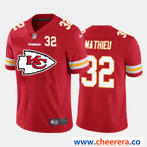 Nike Tyrann Mathieu Kansas City Chiefs red Vapor jersey