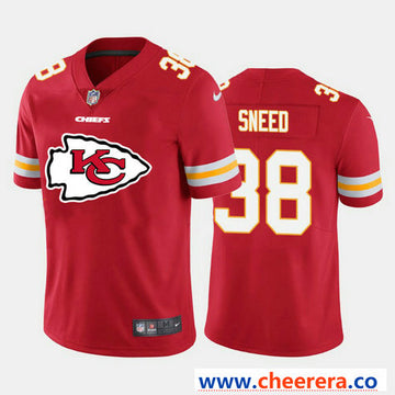 Nike L'Jarius Sneed Kansas City Chiefs red Vapor jersey
