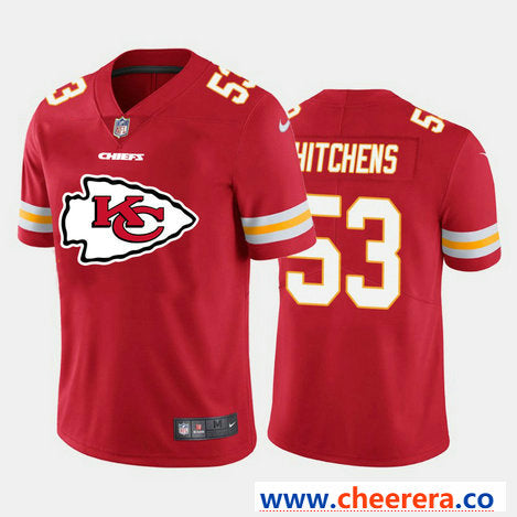 Nike Anthony Hitchens Kansas City Chiefs red Vapor jersey