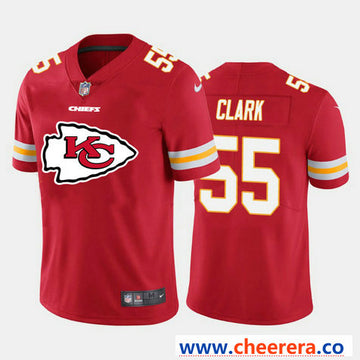 Nike Frank Clark Kansas City Chiefs red Vapor jersey