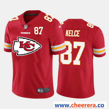 Nike Travis Kelce Kansas City Chiefs red Vapor jersey