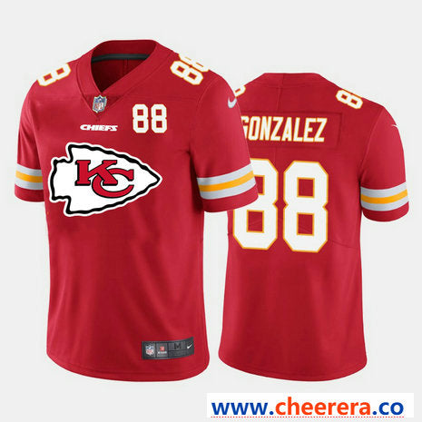 Nike Tony Gonzalez Kansas City Chiefs red Vapor jersey