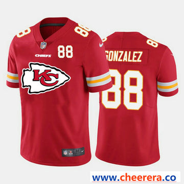 Nike Tony Gonzalez Kansas City Chiefs red Vapor jersey