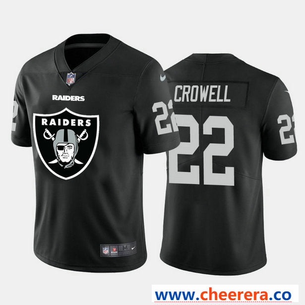 Nike Isaiah Crowell Las Vegas Raiders black Vapor jersey