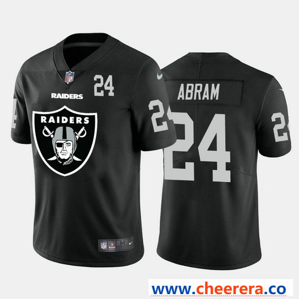 Nike Johnathan Abram Las Vegas Raiders black Vapor jersey