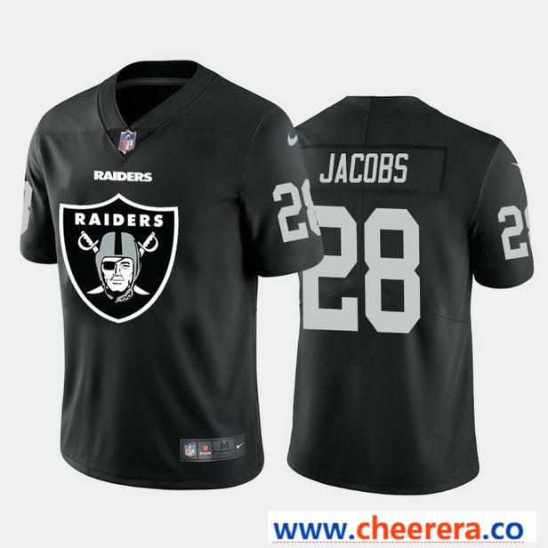 Nike Josh Jacobs Las Vegas Raiders black Vapor jersey