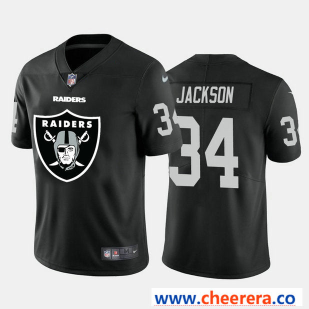 Nike Bo Jackson Las Vegas Raiders black Vapor jersey