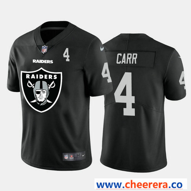 Nike Derek Carr Las Vegas Raiders black Vapor jersey