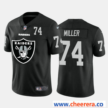 Nike Kolton Miller Las Vegas Raiders black Vapor jersey