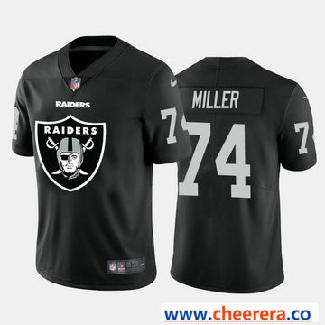 Nike Kolton Miller Las Vegas Raiders black Vapor jersey