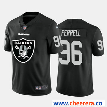 Nike Clelin Ferrell Las Vegas Raiders black Vapor jersey