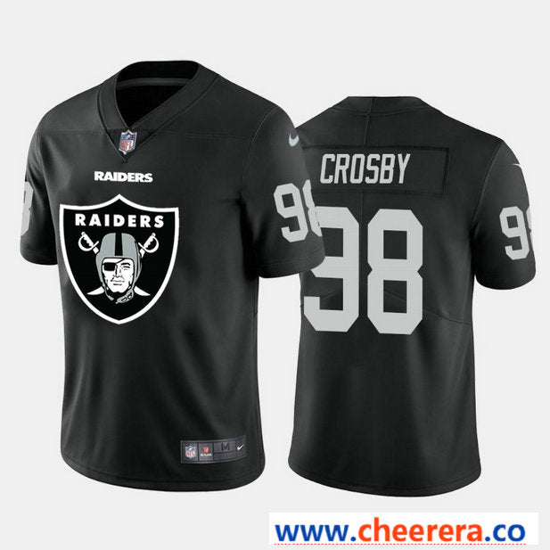 Nike Maxx Crosby Las Vegas Raiders black Vapor jersey