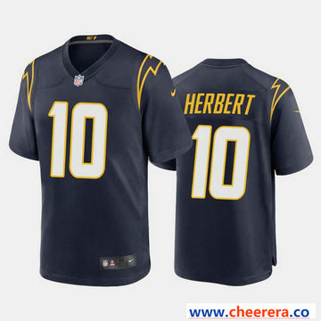 Nike Justin Herbert Los Angeles Chargers navy Vapor jersey