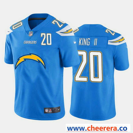 Nike Desmond King II Los Angeles Chargers blue Vapor jersey