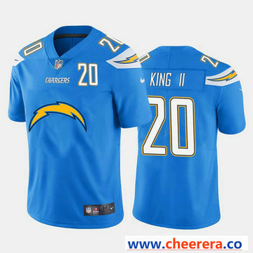 Nike Desmond King II Los Angeles Chargers blue Vapor jersey