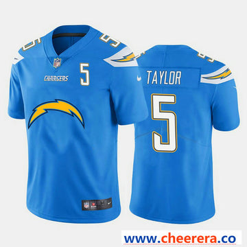 Nike Tyrod Taylor Los Angeles Chargers blue Vapor jersey