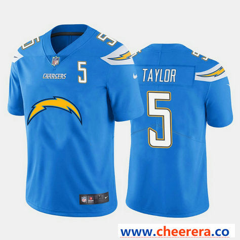 Nike Tyrod Taylor Los Angeles Chargers blue Vapor jersey