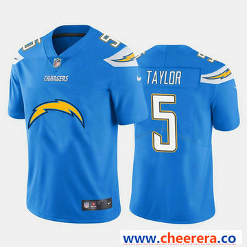 Nike Tyrod Taylor Los Angeles Chargers blue Vapor jersey