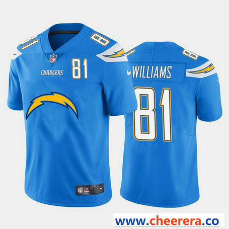 Nike Mike Williams Los Angeles Chargers blue Vapor jersey