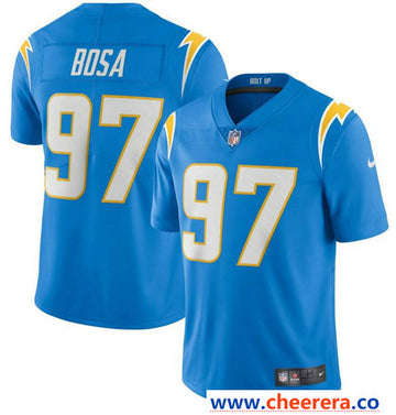 Nike Joey Bosa Los Angeles Chargers blue Vapor jersey
