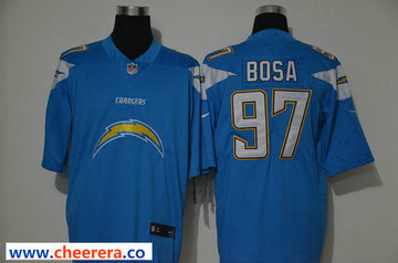 Nike Joey Bosa Los Angeles Chargers blue Vapor jersey