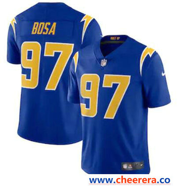 Nike Joey Bosa Los Angeles Chargers royal Vapor jersey