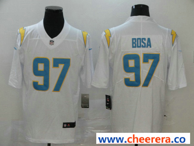 Nike Joey Bosa Los Angeles Chargers white Vapor jersey