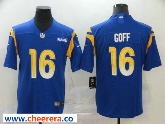 Nike Jared Goff Los Angeles Rams royal Vapor jersey