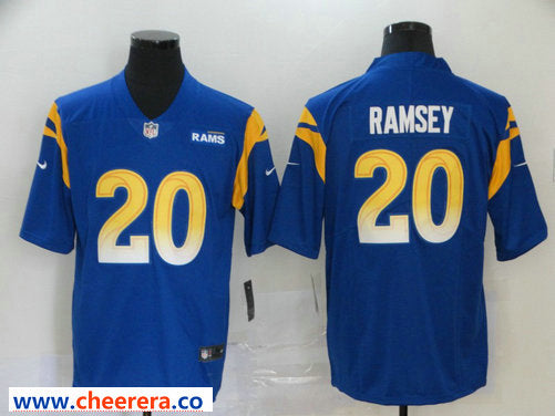 Nike Jalen Ramsey Los Angeles Rams royal Vapor jersey