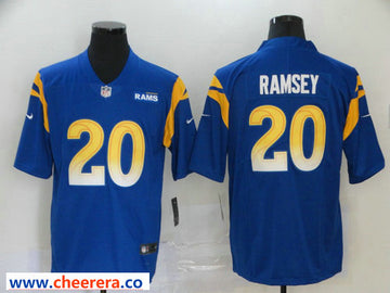 Nike Jalen Ramsey Los Angeles Rams royal Vapor jersey