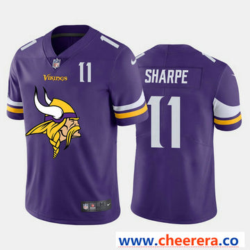 Nike Tajae Sharpe Minnesota Vikings purple Vapor jersey