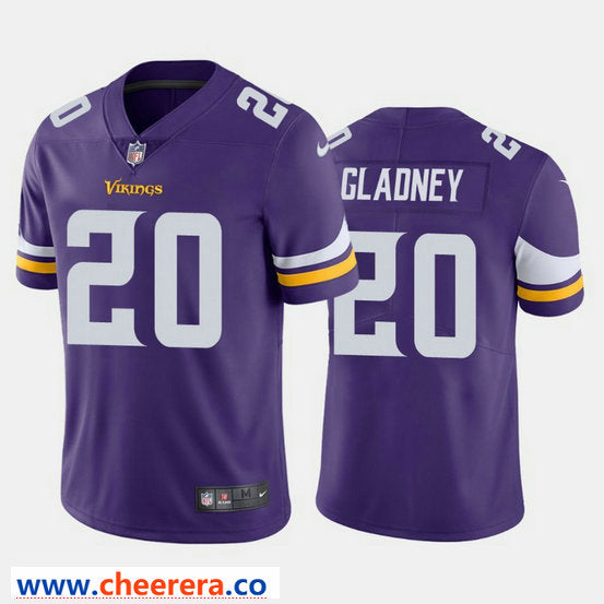 Nike Jeff Gladney Minnesota Vikings purple Vapor jersey