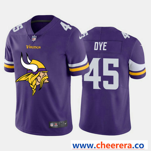 Nike Troy Dye Minnesota Vikings purple Vapor jersey