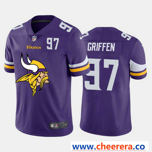 Nike Everson Griffen Minnesota Vikings purple Vapor jersey