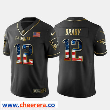 Nike Tom Brady New England Patriots black Limited jersey