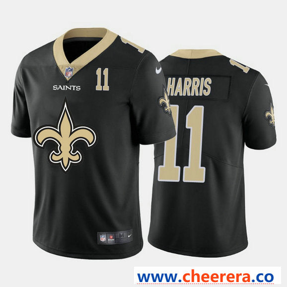 Nike Deonte Harris New Orleans Saints black Vapor jersey