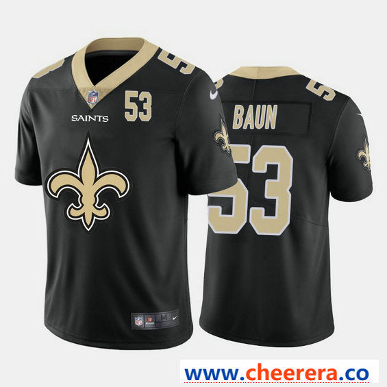 Nike Zack Baun New Orleans Saints black Vapor jersey