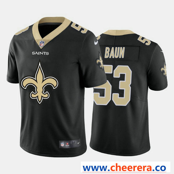 Nike Zack Baun New Orleans Saints black Vapor jersey