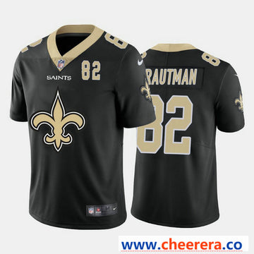 Nike Adam Trautman New Orleans Saints black Vapor jersey