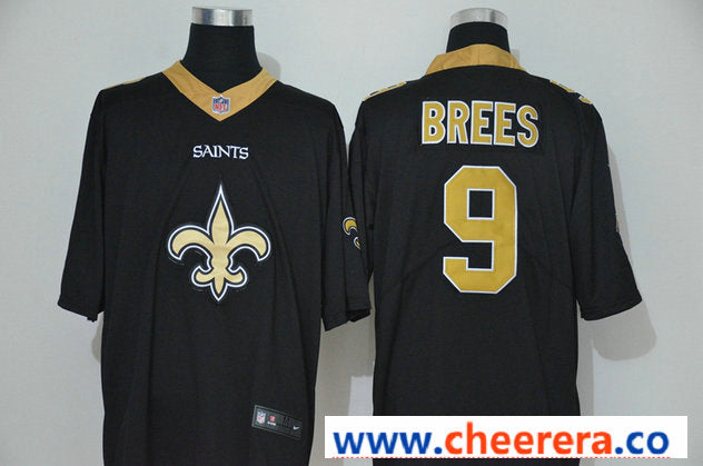 Nike Drew Brees New Orleans Saints black Vapor jersey