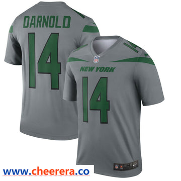 Nike Sam Darnold New York Jets gray Inverted Legend jersey
