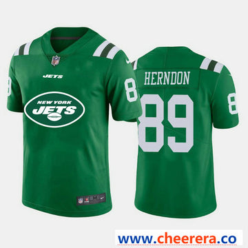 Nike Chris Herndon New York Jets green Vapor jersey